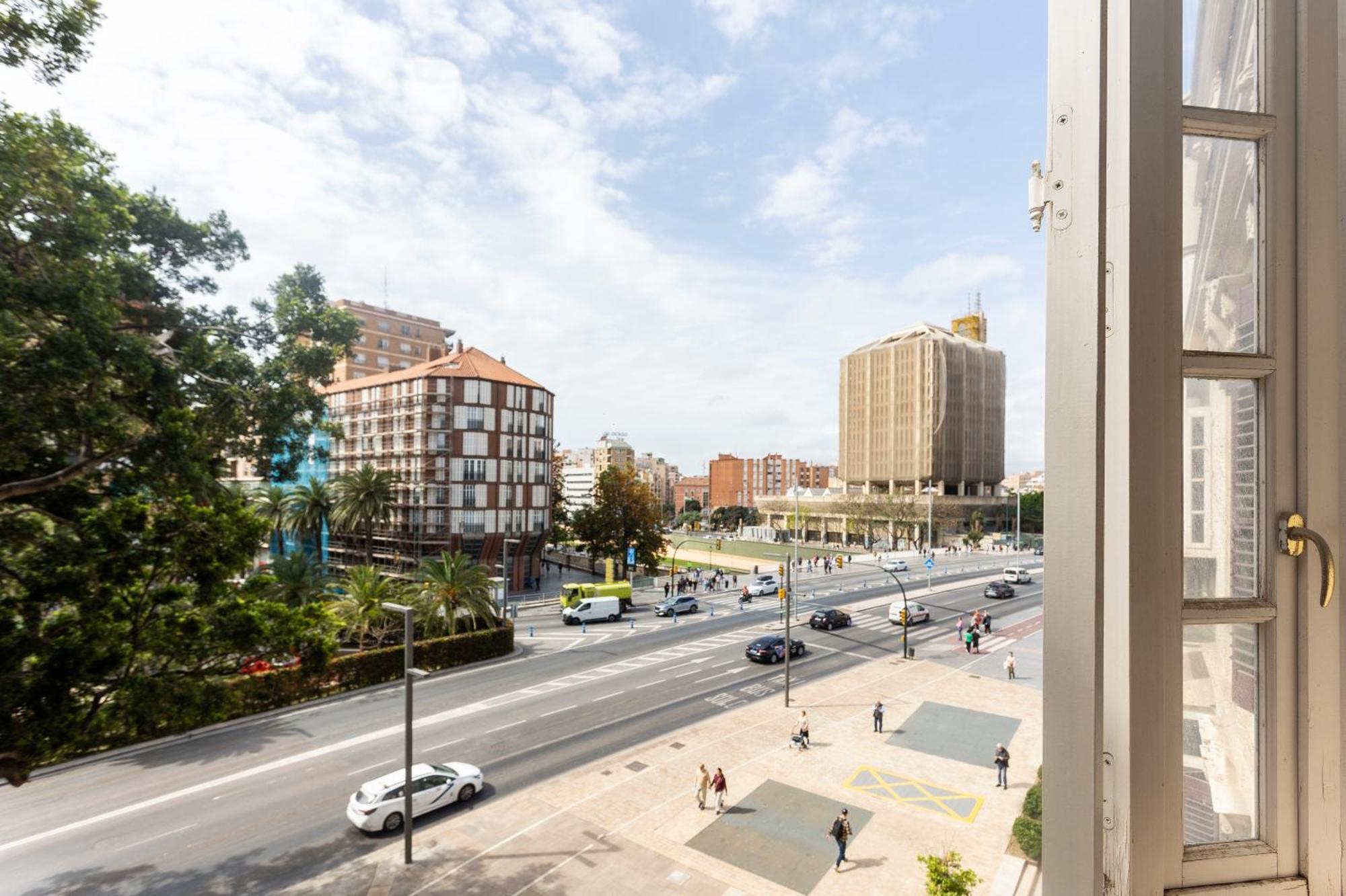 La Casa De La Alameda Apartment Malaga Exterior photo